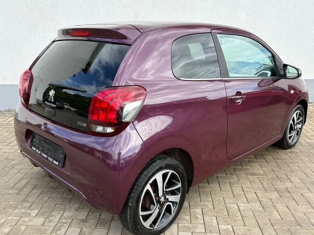 Gebraucht Peugeot 108 Allure 82 PS (60 kW) 2014 Violet Kleinwagen