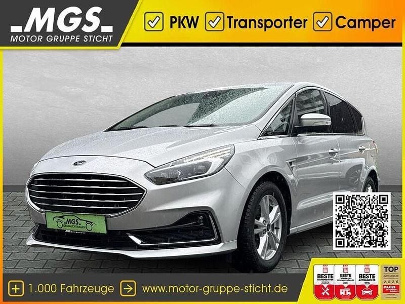 Gebraucht Ford S-MAX Titanium 190 PS (139 kW) 2021 Polarsilber metallic Van / Kleinbus