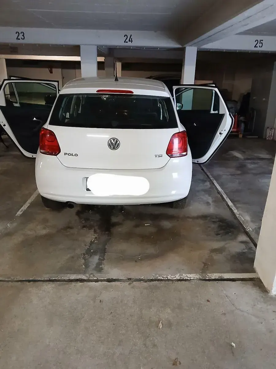 Käytetty VW Polo 90 HP (66 kW) 2012 Valkoinen Viistoperä