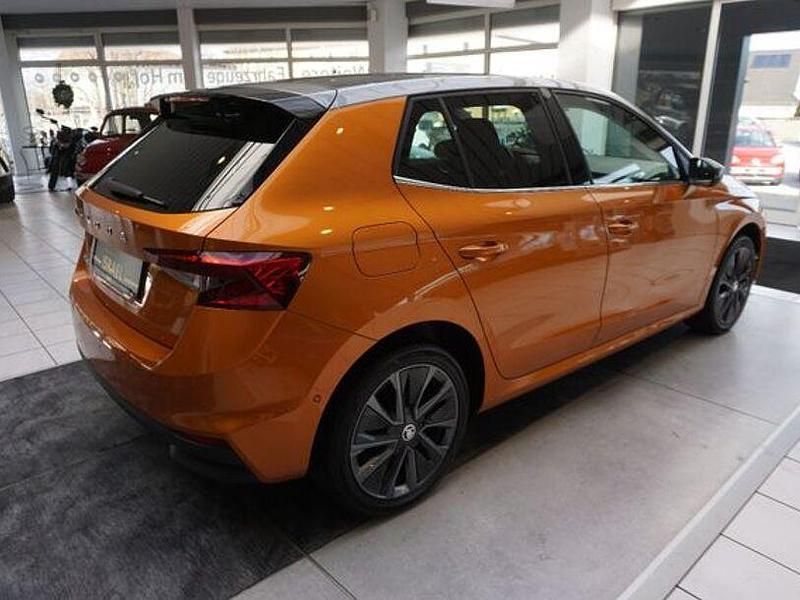 Gebraucht Skoda Fabia Style 110 PS (80 kW) 2022 Orange Kleinwagen