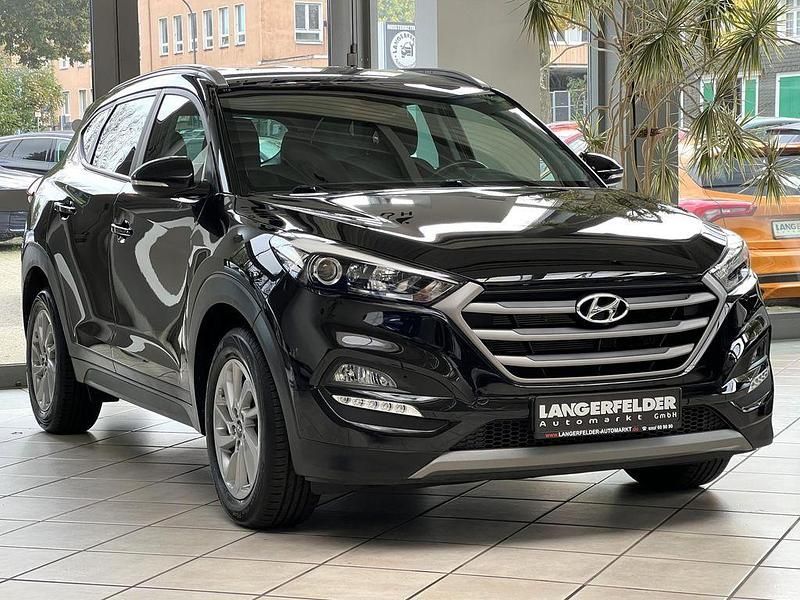 Schwarz Gebraucht 2018 Hyundai Tucson SUV | 17.990 € (Fairer Preis) - Bild 1/4