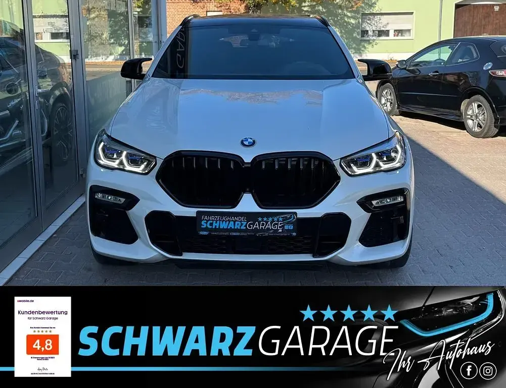 Gebraucht BMW X6 M50 M Sport 400 PS (294 kW) 2020 Weiß SUV