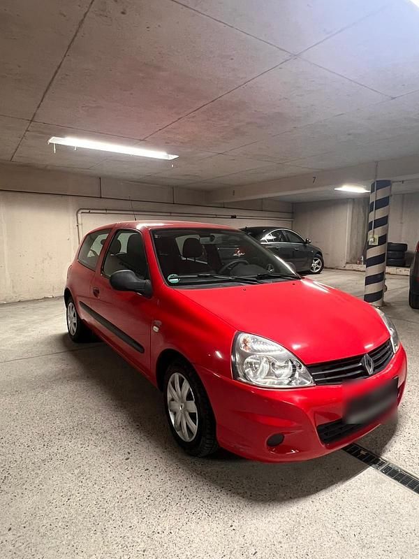 Gebraucht Renault Clio II Campus 2009 Rot Kleinwagen