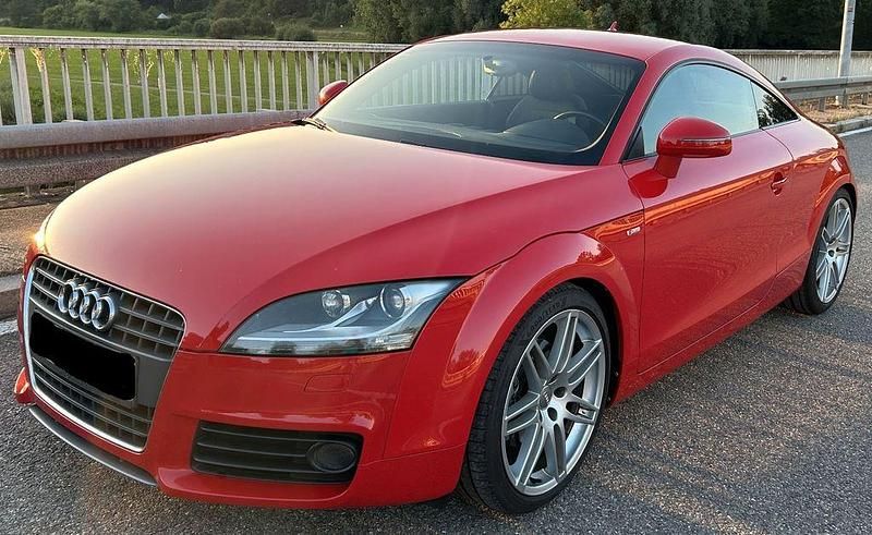 Rot Gebraucht 2009 Audi TT S-Line Coupé | 11.900 € (Fairer Preis) - Bild 1/4
