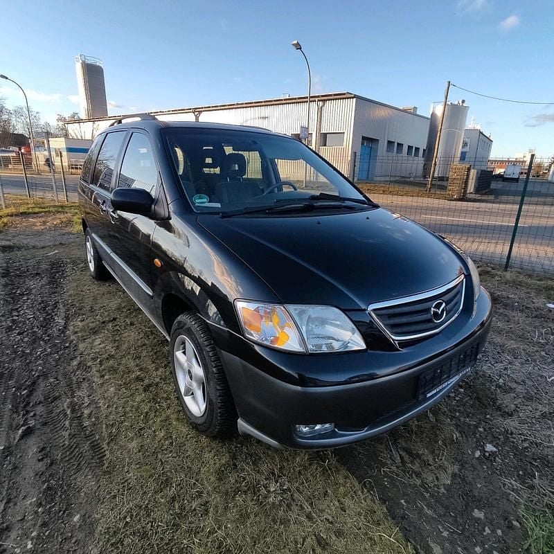 Gebraucht Mazda MPV 120 PS (88 kW) 2001 Schwarz Van / Kleinbus