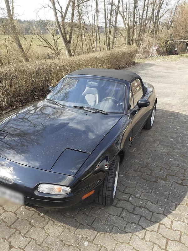 Gebraucht Mazda MX5 90 PS (66 kW) 1995 Schwarz Cabrio