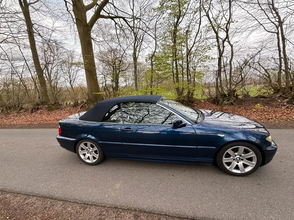 Gebraucht BMW 320 170 PS (125 kW) 2004 Blau Cabrio