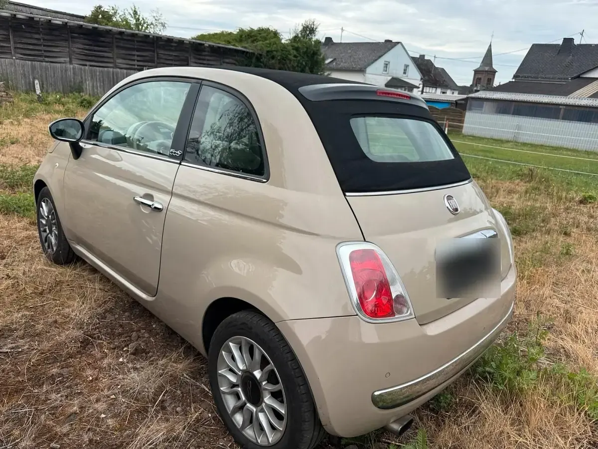 Gebraucht Fiat 500C 85 PS (62 kW) 2013 Gelb Cabrio