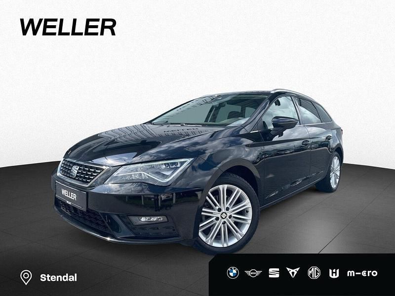 Schwarz Gebraucht 2020 Seat Leon ST Kombi | 16.450 € (Guter Preis) - Bild 1/4