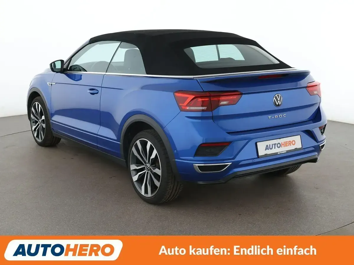 Gebraucht VW T-Roc R-line 150 PS (110 kW) 2021 Blau SUV