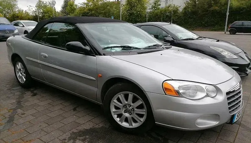 Gebraucht Chrysler Sebring Cabriolet 141 PS (103 kW) 2005 Silber Cabrio