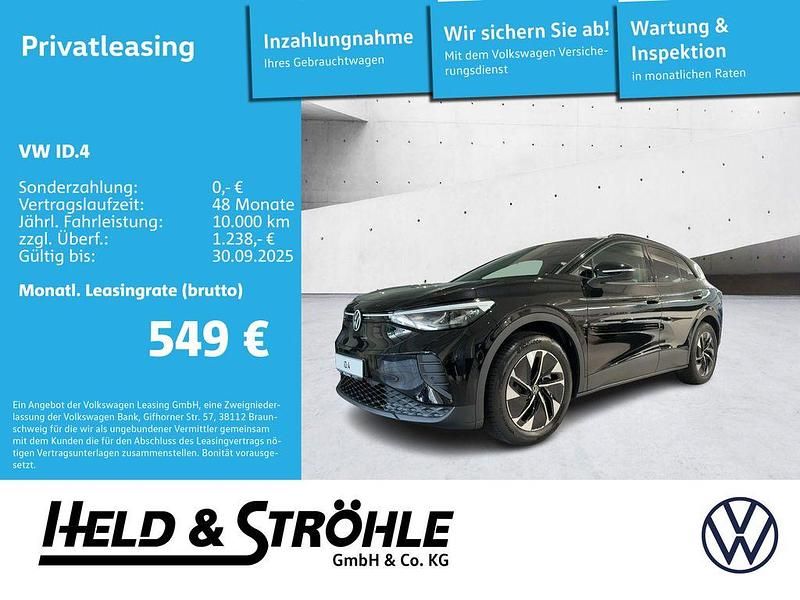 Grenadillschwarz metallic Neu 2025 VW ID.4 Pro SUV | 53.550 € (Teuer) - Bild 1/4