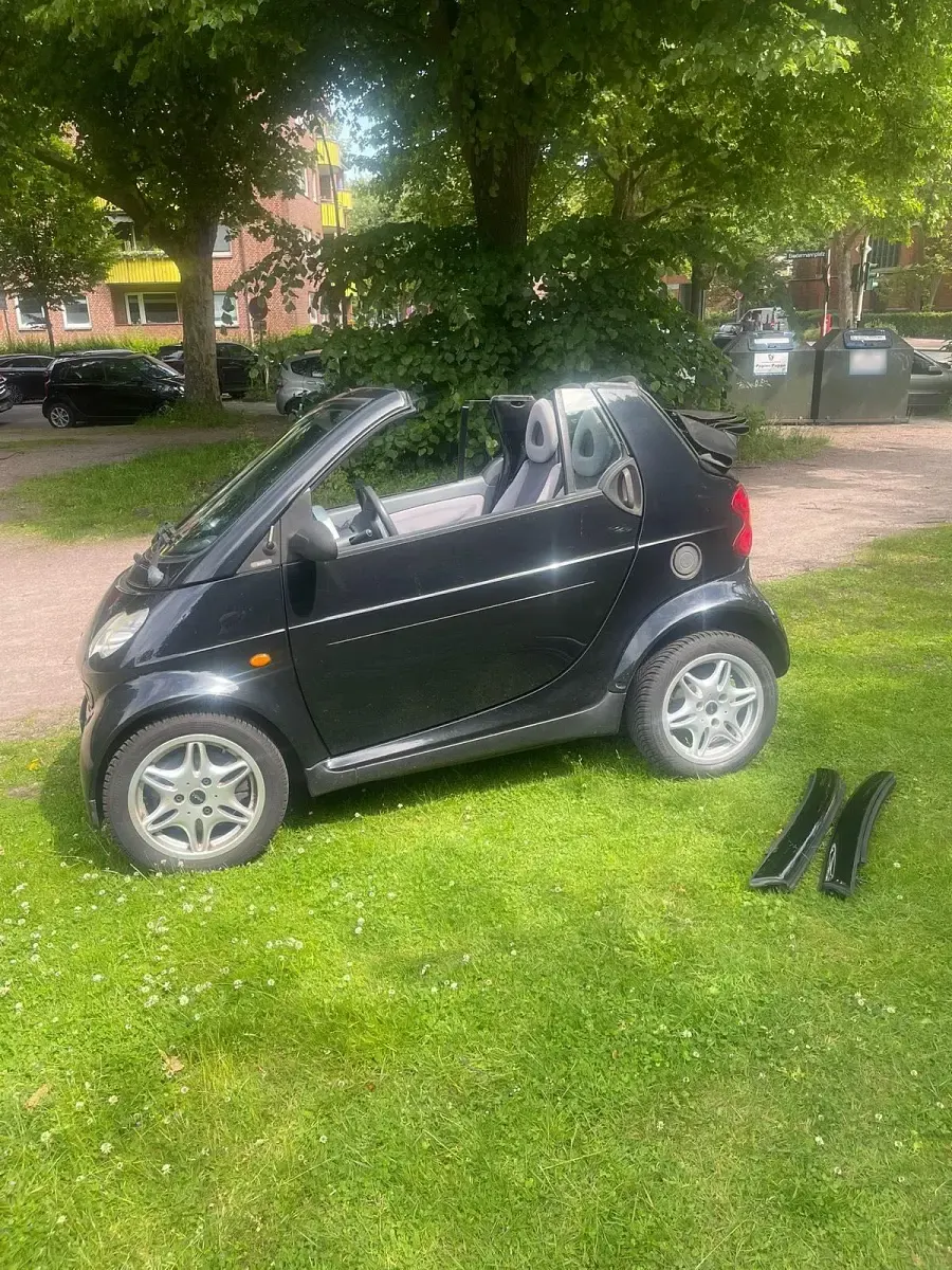 Gebraucht Smart ForTwo Cabrio 61 PS (44 kW) 2004 Schwarz Cabrio