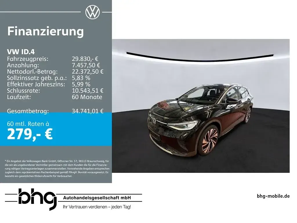 Brugt VW ID.4 Pro 150 kW (204 HK) 2023 SUV