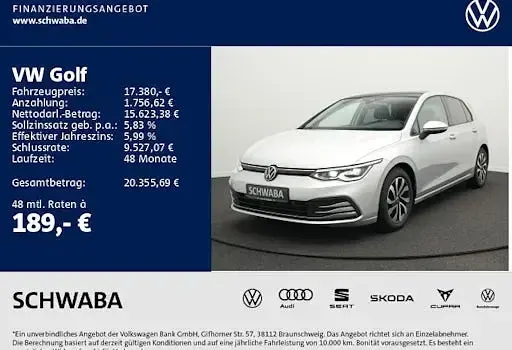 Gebraucht VW Golf VIII Active 150 PS (110 kW) 2022 Reflexsilber metallic Limousine