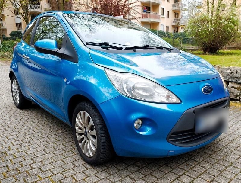 Gebraucht Ford Ka Titanium 69 PS (50 kW) 2010 Blau Kleinwagen