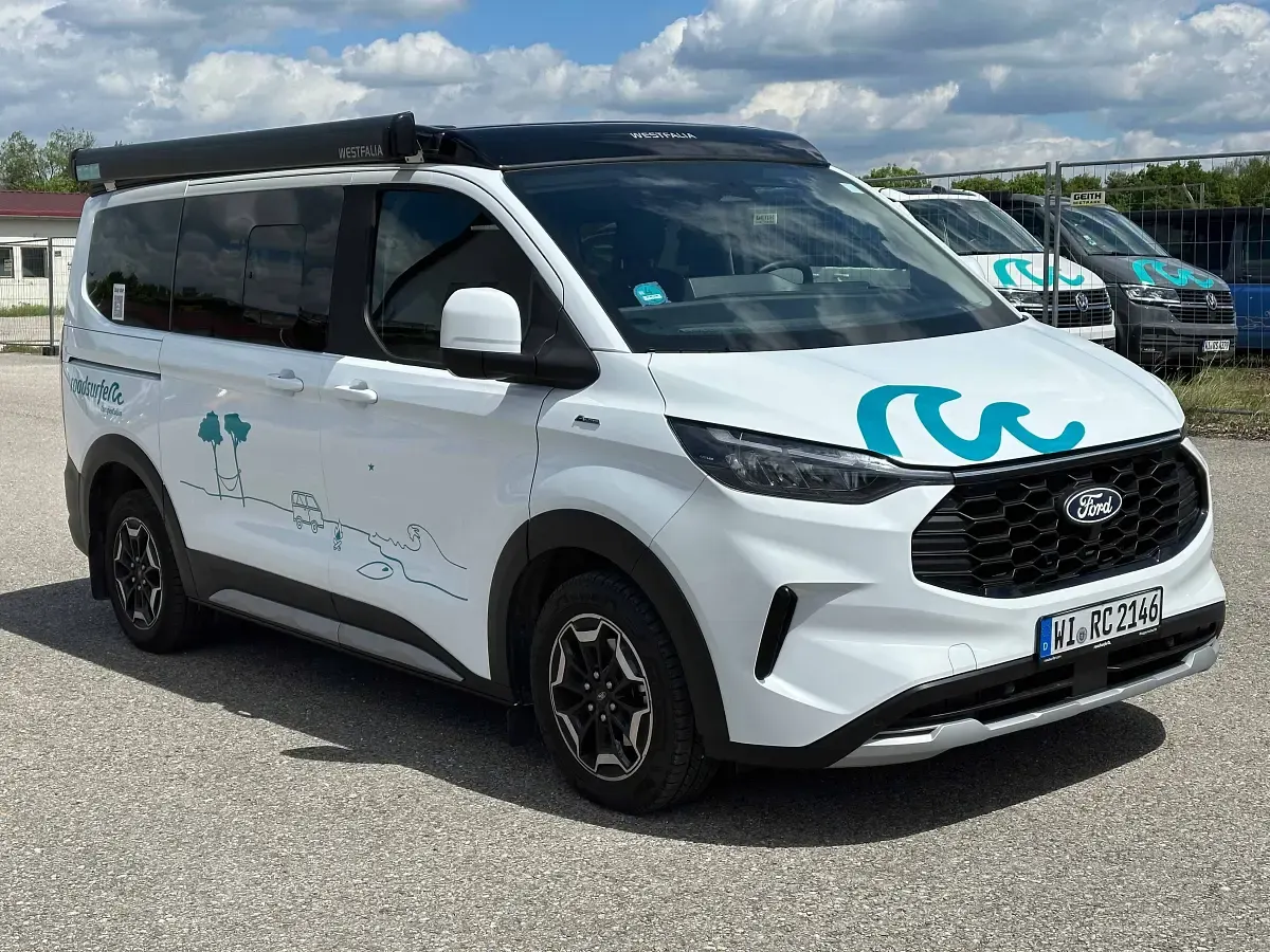 Używany Ford Transit Custom Nugget 170 KM (125 kW) 2025 Biały Minivan