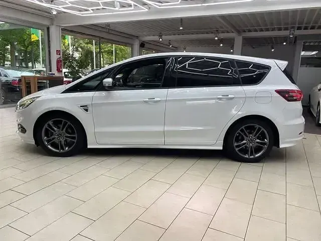 Gebraucht Ford S-MAX ST-Line 190 PS (139 kW) 2018 Weiß Van / Kleinbus