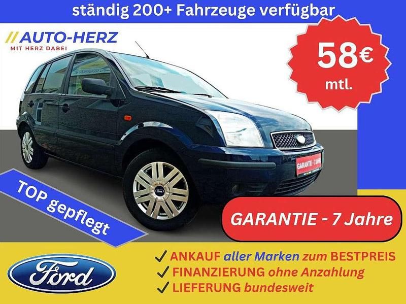 Blau Gebraucht 2006 Ford Fusion Limousine | 4.490 € (Etwas zu teuer) - Bild 1/3