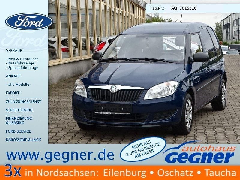 Blau Gebraucht 2012 Skoda Roomster Van / Kleinbus | 5.840 € (Fairer Preis) - Bild 1/4