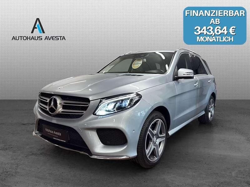 Diamantsilber metalliclack Gebraucht 2016 Mercedes GLE250 AMG line SUV | 25.990 € (Guter Preis) - Bild 1/3