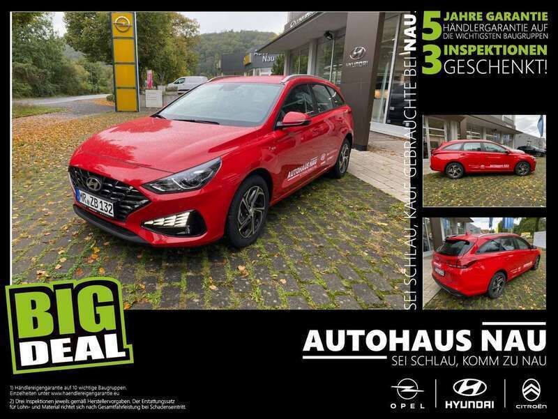 Engine red Gebraucht 2024 Hyundai i30 Select Kombi | 16.990 € - Bild 1/4