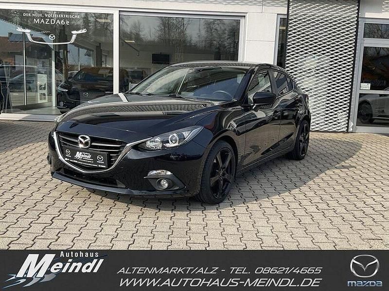 Gebraucht Mazda 3 Center-Line 120 PS (88 kW) 2015 Onyxschwarz metallic Limousine