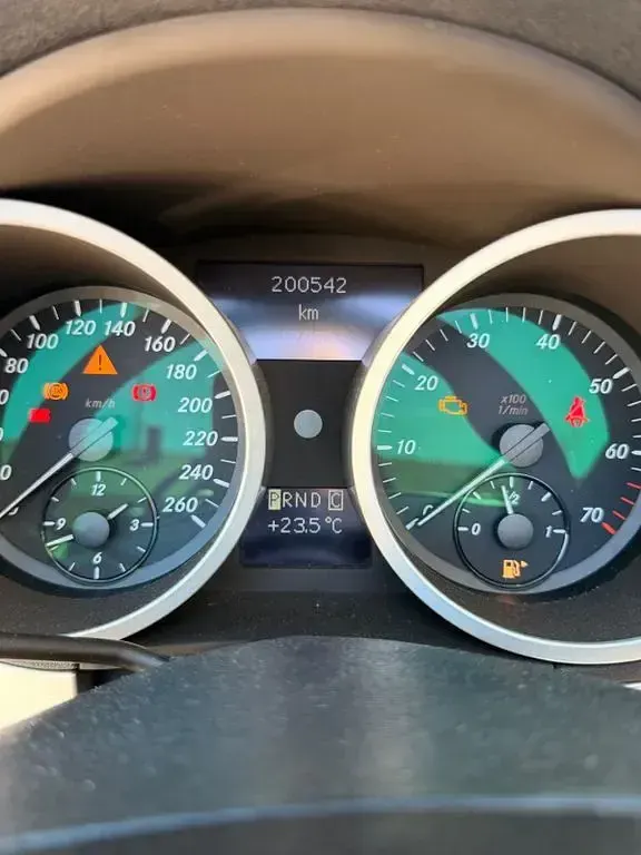 Gebraucht Mercedes SLK350 272 PS (200 kW) 2004 Silber Cabrio
