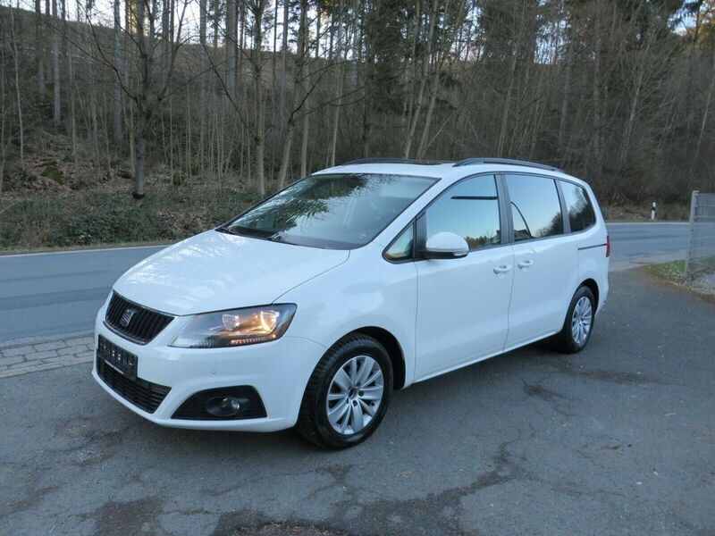 Gebraucht Seat Alhambra Style 150 PS (110 kW) 2011 Weiß Van / Kleinbus