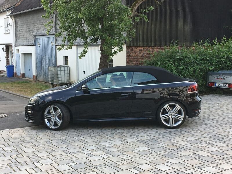 Schwarz Gebraucht 2013 VW Golf Cabriolet R Cabrio | 14.999 € (Fairer Preis) - Bild 1/4
