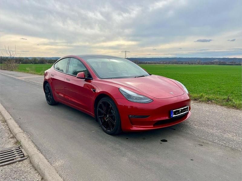 Gebraucht Tesla Model 3 Performance 377 kW (513 PS) 2022 Rot Limousine