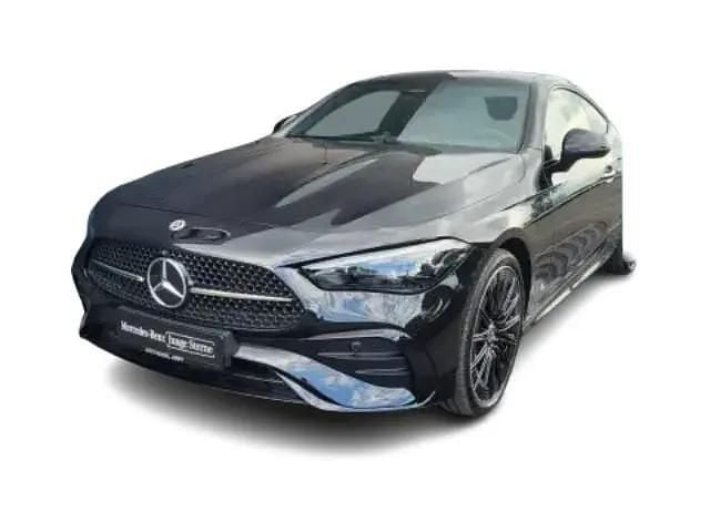 Schwarz Gebraucht 2024 Mercedes CLE200 AMG line Coupé | 59.900 € (Teuer) - Bild 1/4