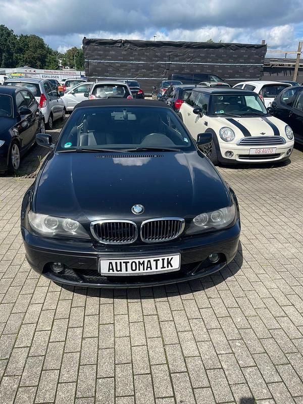 Schwarz Gebraucht 2005 BMW 318 Cabriolet Cabrio | 4.990 € (Fairer Preis) - Bild 1/4