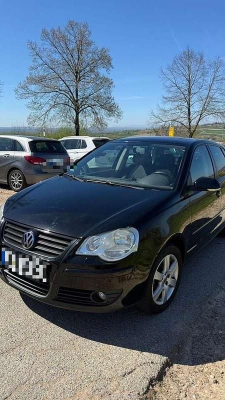 Gebraucht VW Polo United 80 PS (58 kW) 2009 Schwarz Kleinwagen