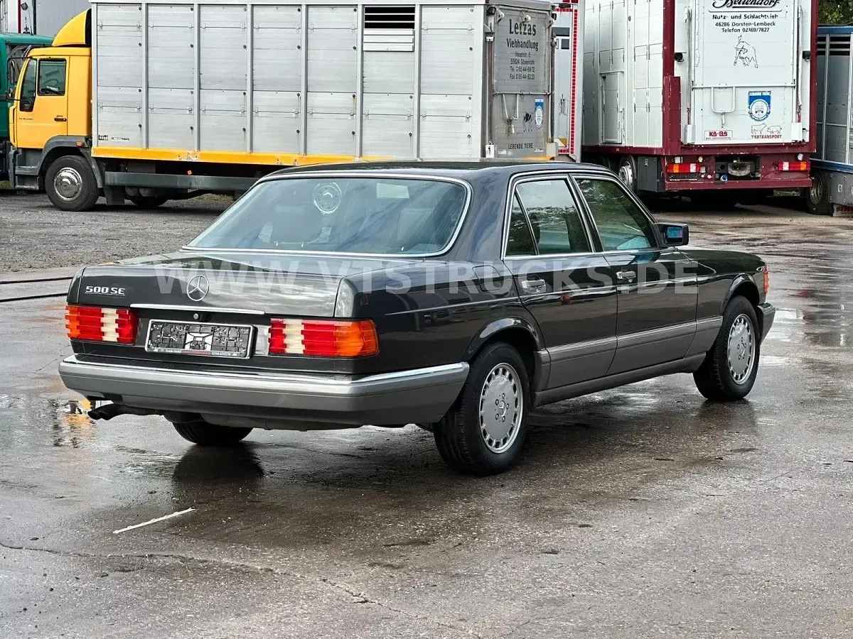 Gebraucht Mercedes 500 SE 265 PS (194 kW) 1988 Schwarz Limousine