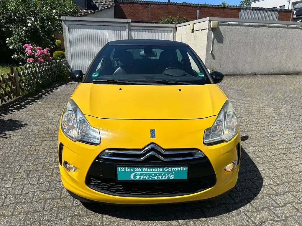 Gebraucht Citroën DS3 Sport Chic 156 PS (114 kW) 2010 Gelb Kleinwagen