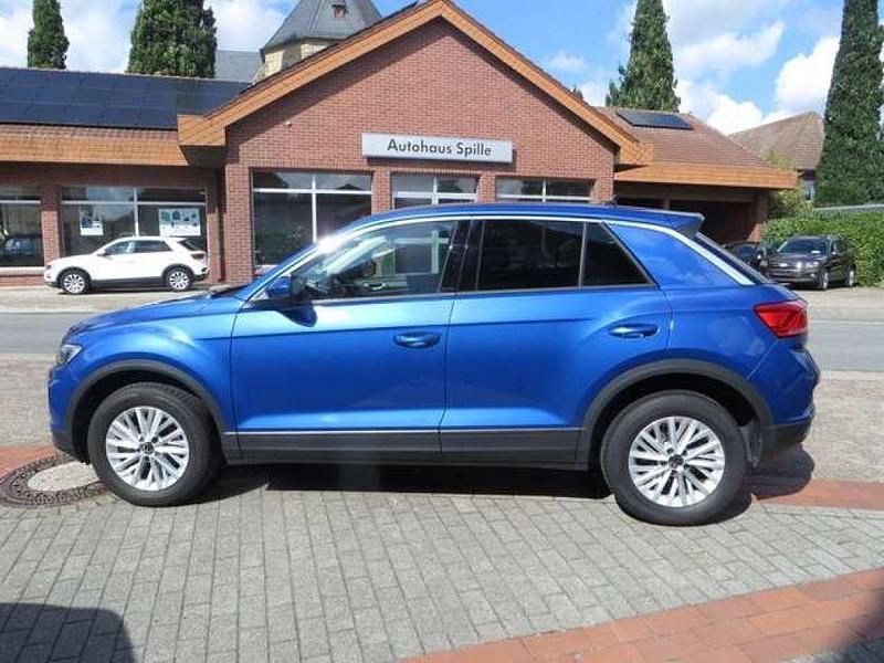 Ravennablau Gebraucht 2021 VW T-Roc SUV | 18.530 € (Guter Preis) - Bild 1/4