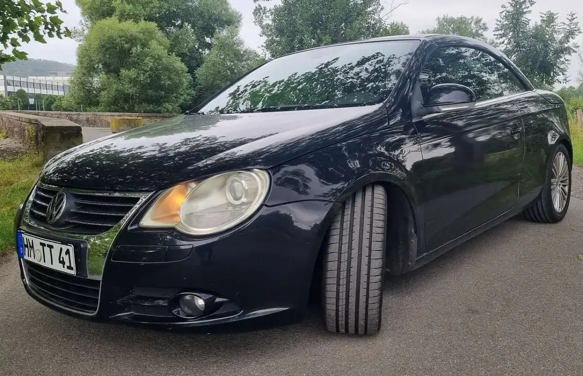 Brugt VW Eos 250 HK (183 kW) 2007 Sort Cabriolet