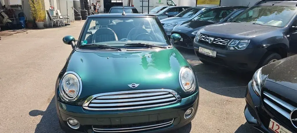 Gebraucht Mini Cooper Cabriolet 120 PS (88 kW) 2009 Grün Cabrio