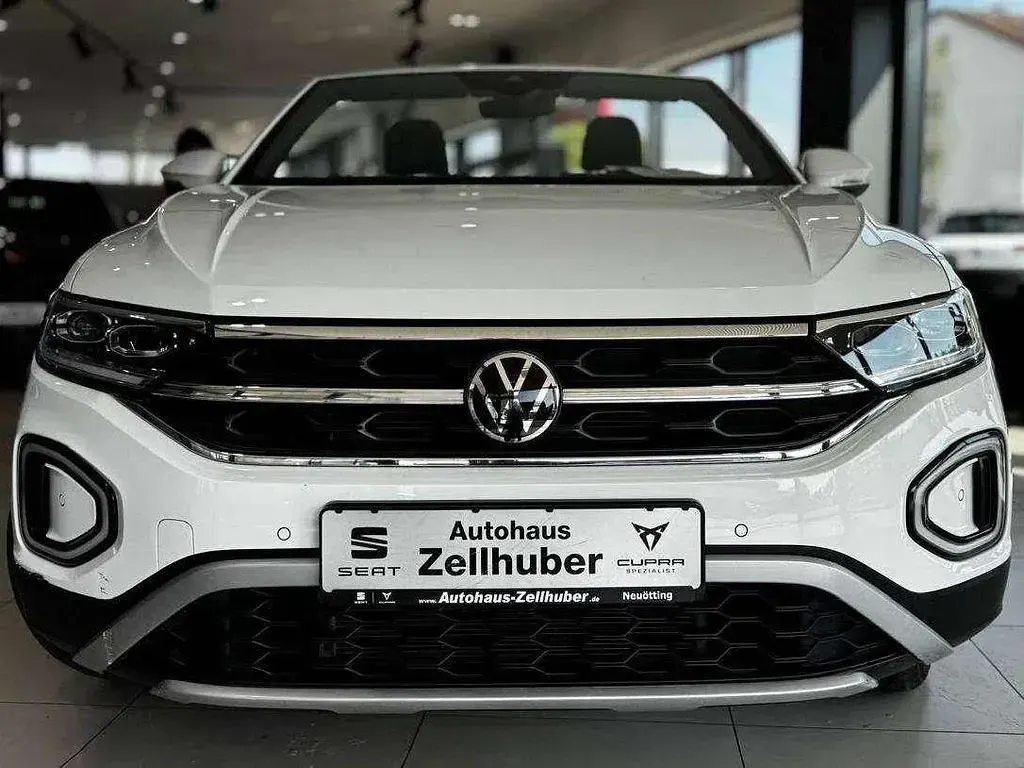 Gebraucht VW T-Roc Cabriolet Style 150 PS (110 kW) 2022 Weiß Cabrio