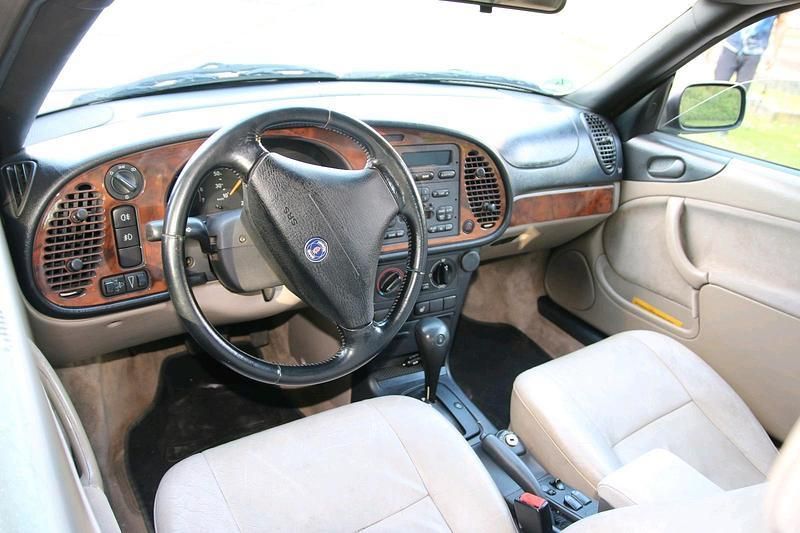 Blau Gebraucht 1995 Saab 900 Cabriolet Cabrio | 5.999 € - Bild 1/4