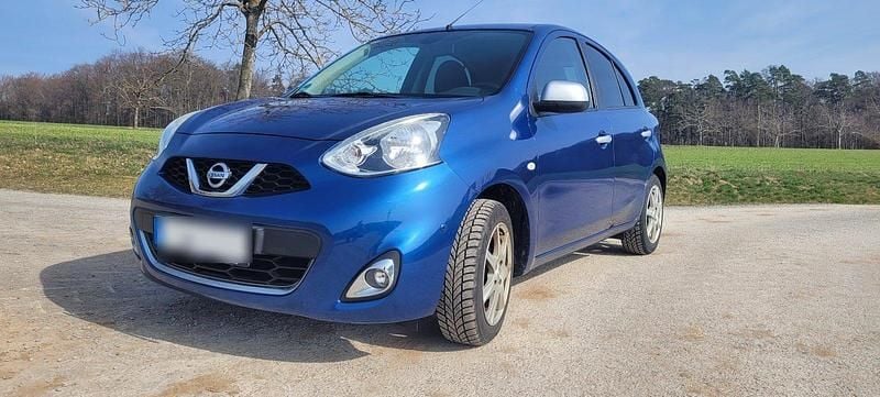 Gebraucht Nissan Micra 98 PS (72 kW) 2016 Blau Kleinwagen