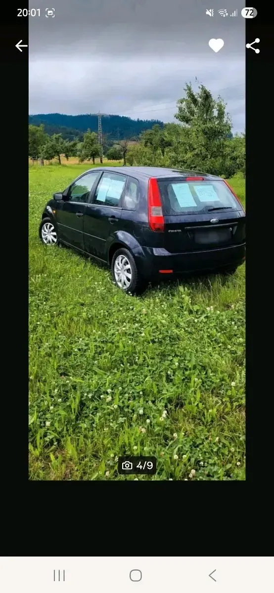 Gebraucht Ford Fiesta 2005 Blau Kleinwagen