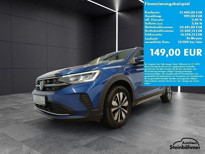 Gebraucht VW Taigo Move 116 PS (85 kW) 2024 Reef blue (blau) SUV