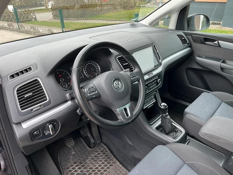 Gebraucht VW Sharan Style 170 PS (125 kW) 2012 Blau Van / Kleinbus