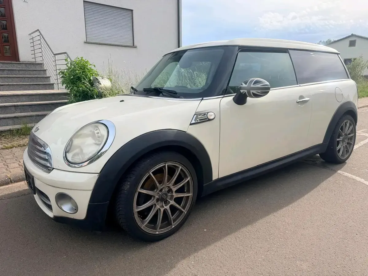 Gebraucht Mini Cooper D 109 PS (80 kW) 2008 Weiß Kleinwagen