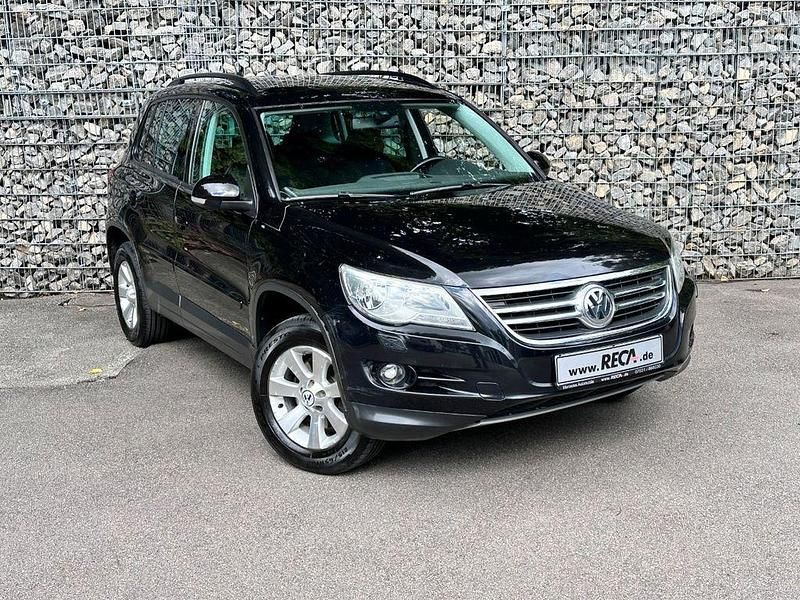 Schwarz Gebraucht 2008 VW Tiguan Track & Field SUV | 5.750 € (Superpreis) - Bild 1/4