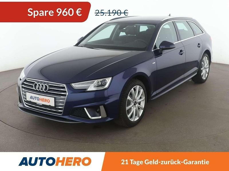 Navarrablau Gebraucht 2018 Audi A4 Sport Kombi | 24.230 € (Fairer Preis) - Bild 1/3