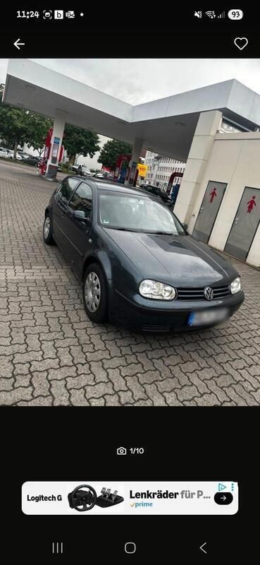 Grau Gebraucht 2002 VW Golf IV Kleinwagen | 1.350 € (Fairer Preis) - Bild 1/4