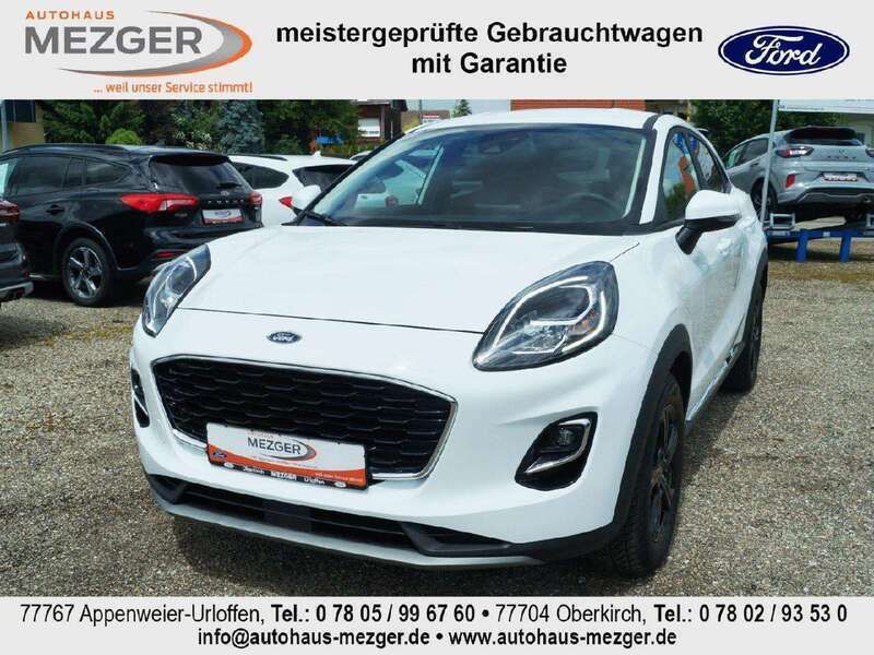 Gebraucht Ford Puma Titanium 125 PS (91 kW) 2023 Frostweiß SUV